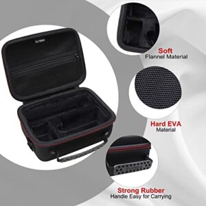 LTGEM EVA Hard Case for Sony ZV-1 / ZV-1F Digital Vlog Camera - Travel Protective Carrying Storage Bag with Strap (Black)