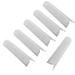 WALBZS 14 9/16 inch Grill Heat Plate Shields Flame Tamer Replacement for Grill Master 720-0697 Nexgrill 720-0896B 720-0896C 720-0882A 720-0896 720-0925,Nexgrill Deluxe 6 Burner Grills and Others