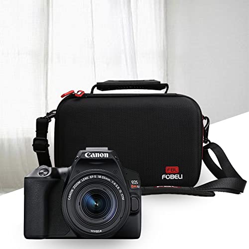 FBLFOBELI Hard Travel Carrying Case For Canon EOS Rebel T7 DSLR Camera with 18-55mm Lens, Camera Protective Waterproof Storage Bag