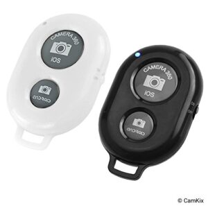 2X CamKix Camera Shutter Remote Control with Bluetooth Wireless Technology - Create Amazing Photos and Videos Hands-Free - Works with Most Smartphones and Tablets (iOS and Android)