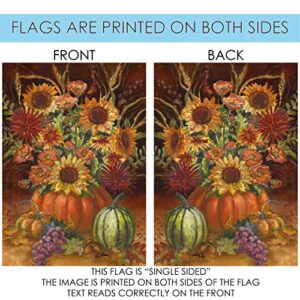 Toland Home Garden 102529 Fall Burst Fall Garden Flag 28x40 Inch Double Sided for Outdoor House Yard Decoration