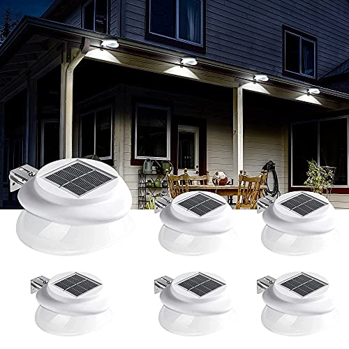 Solpex 18 Pack Solar Outdoor Lights,12 Pack Solar Ground Lights,6 Pack Solar Fence Lights,Outside Waterproof Garden Landscape Lighting for Yard Deck Lawn Patio Gutter Walkway