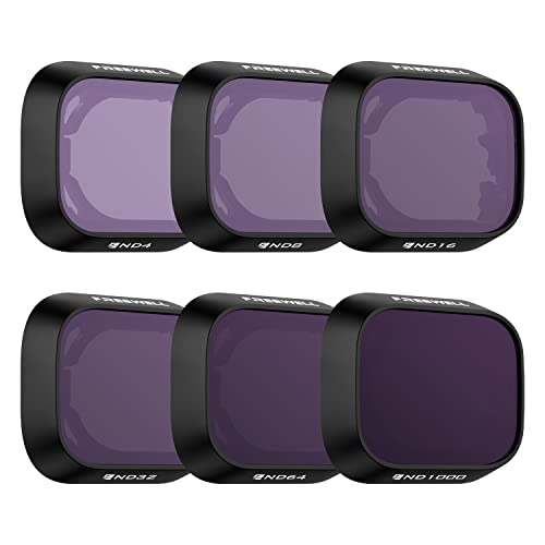 Freewell All Day – 6Pack ND4, ND8, ND16, ND32, ND64, ND1000 Filters Compatible with Mini 3 Pro/Mini 3