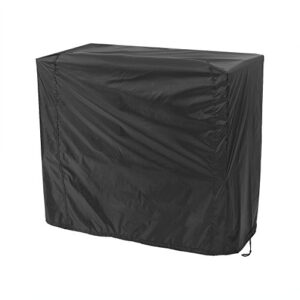 bbq cover, asixx bbq cover, waterproof bbq grill cover or outdoor polyester barbecue covers, garden patio grill protector for weber, holland, jenn air, brinkmann and char broil, black(80x66x100cm)