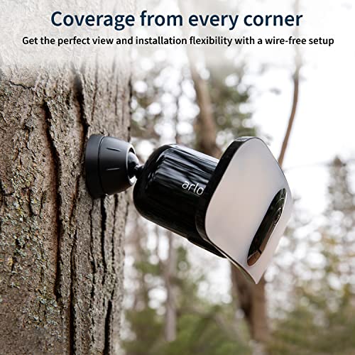 Arlo Pro 3 Floodlight Camera - Wireless Security, 2K Video & HDR, Color Night Vision, 2 Way Audio, Wire-Free, Direct to WiFi No Hub Needed, 160° View, Black - FB1001B