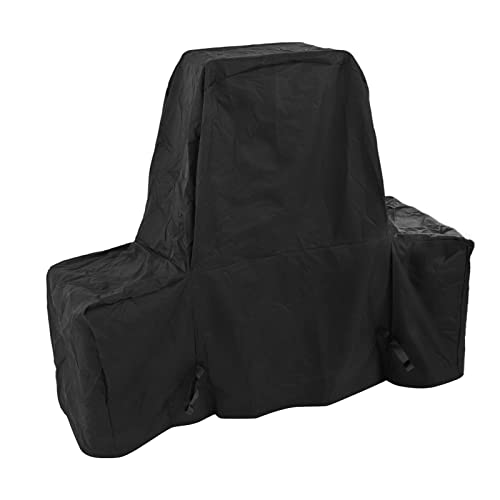 Garden kit Grill Cover Outdoor Household Waterproof Dustproof Tear Resistant Black BBQ Gas Grill Cover with Storage Bag