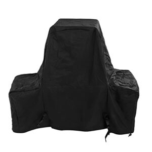 Garden kit Grill Cover Outdoor Household Waterproof Dustproof Tear Resistant Black BBQ Gas Grill Cover with Storage Bag