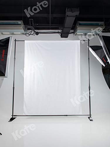 Kate 5ft×7ft Solid White Backdrop Portrait Background for Photography Studio Children and Headshots Background for Photography Video and Television