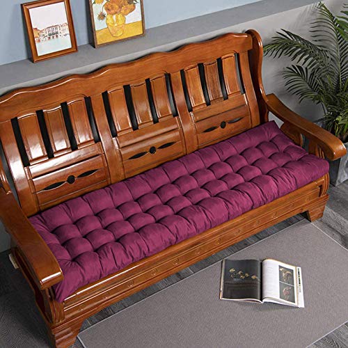 KRIDDR Home Sofa Bench Cushion 2 3 Seater Indoor Outdoor Bench Seat Cushion Garden Swing Chair Cushion Wooden Chair