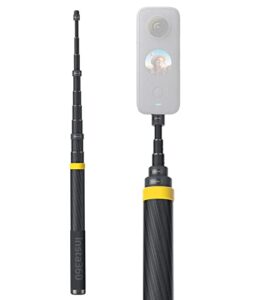 insta360 3m 9.8ft extended edition selfie stick for one x2, one r, one x, one action camera