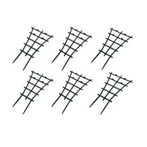 nuojie gardening irrigation dripper 5pcs plastic frame pergola flower stand pergola flower stand, climbing frame garden greenhouse greenhouse crop tools (color : 15mm)