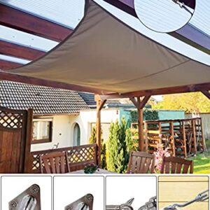 Shade Sail Hardware Kit, 304 Stainless Steel Sunshade Canopy Hardware Kit for Install Rectangle and Triangle Shade Sails Deck Garden Lawn Patio Outdoor Metal Sail Shade Pergola Kit (40PCS)