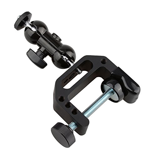 CAMVATE Camera Clamp Mount for DSLR Camera Led Video Light and Binoculars Holder Mount - 1122