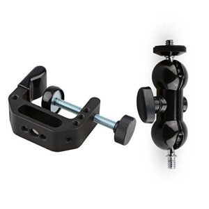 CAMVATE Camera Clamp Mount for DSLR Camera Led Video Light and Binoculars Holder Mount - 1122