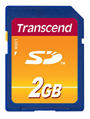 Transcend 2 GB SD Flash Memory Card (TS2GSDC)