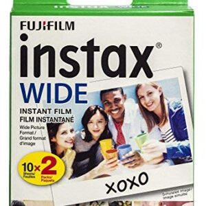 Fujifilm Instax Wide Film for Fuji Instax Wide Camera & Printer (5 Pack) (5 Items)