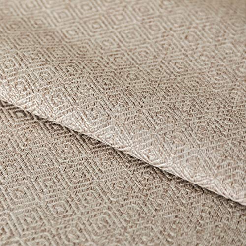 Spring Garden Home Table Protector for Dinning Room Table Heavy Weight Rectangle/Oblong Table Cloth Cover for Kitchen Party Patio Indoor Outdoor, 52x70-Inch, Linen