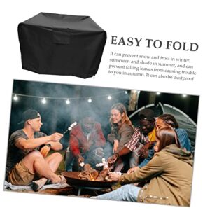 HANABASS Hibachi Grill Outdoor Stove Weatherproof Accessory Cloth Weather Duty Camping BBQ Draw Resistant Heavy Garden Cover Grill Protector Barbecue Gas for Protective Supply Gas Grill