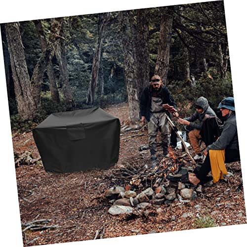 HANABASS Hibachi Grill Outdoor Stove Weatherproof Accessory Cloth Weather Duty Camping BBQ Draw Resistant Heavy Garden Cover Grill Protector Barbecue Gas for Protective Supply Gas Grill