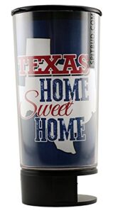 texas spit bud portable spittoon with can opener: the ultimate spill-proof spitter by spitbud
