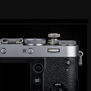 JJC Camera Soft Release Button, Shutter Button for Fuji Fujifilm X-T5 X-T4 X-T3 X-T30 X-T30 II X-T20 X-PRO3 X100V X100F X-E4 X-E3 Sony RX1R II RX10 IV III Leica M10 M9 Nikon Df F3