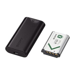 sony acctrdcx travel dc charger kit (black)