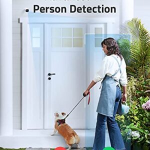 eufy security, SoloCam E40, Outdoor Security Camera, Advanced AI Person-Detection, Two-Way Audio, 2K Resolution, 2.4 GHz Wi-Fi Only, IP65 Weatherproof, No Monthly Fee