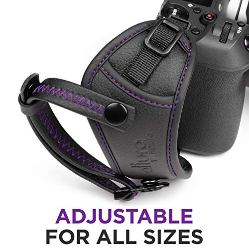 Altura Photo Camera Hand Strap - Rapid Fire Secure Camera Grip, Padded Camera Wrist Strap for DSLR and Mirrorless Cameras - Camera Straps for Photographers Compatible W/Camera Neck Strap