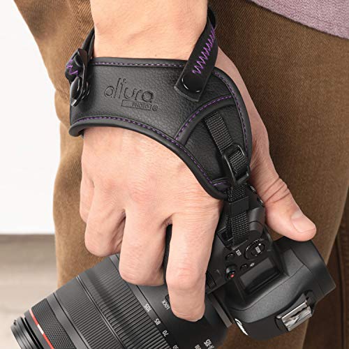 Altura Photo Camera Hand Strap - Rapid Fire Secure Camera Grip, Padded Camera Wrist Strap for DSLR and Mirrorless Cameras - Camera Straps for Photographers Compatible W/Camera Neck Strap