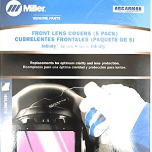Miller Electric Front Lens Cover,Polycarbonate,PK5