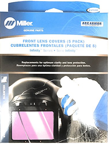 Miller Electric Front Lens Cover,Polycarbonate,PK5