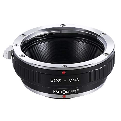 K&F Concept Lens Mount Adapter Compatible with Canon EOS (EF/EF-S) Mount Lens to M4/3（Micro Four Thirds） MFT Olympus Pen and Panasonic Lumix Cameras