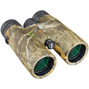 bushnell powerview 10×42 bonecollector binoculars, adult binoculars for all purpose use in realtree edge camo