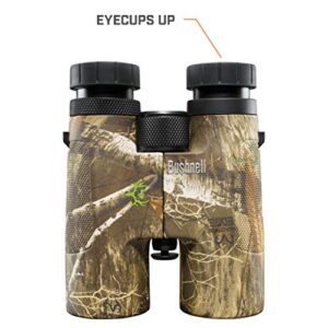 Bushnell Powerview 10x42 BoneCollector Binoculars, Adult Binoculars for All Purpose Use in Realtree Edge Camo