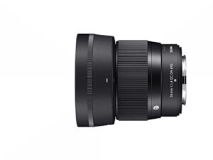 sigma 56mm f1.4 contemporary dc dn lens for fuji x mount
