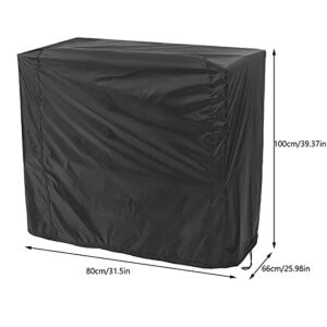 BBQ Cover, Outdoor Waterproof Barbecue Covers Garden Patio Grill Protector for BBQ Grill (80x66x100cm)