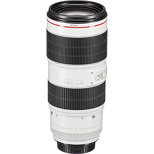 Canon EF 70-200mm f/2.8L is III USM Lens (3044C002) + Filter Kit + Cap Keeper + Cleaning Kit + More (Renewed)