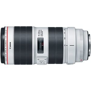 Canon EF 70-200mm f/2.8L is III USM Lens (3044C002) + Filter Kit + Cap Keeper + Cleaning Kit + More (Renewed)