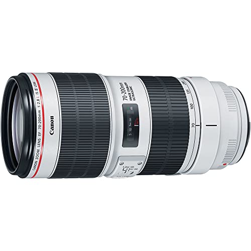 Canon EF 70-200mm f/2.8L is III USM Lens (3044C002) + Filter Kit + Cap Keeper + Cleaning Kit + More (Renewed)