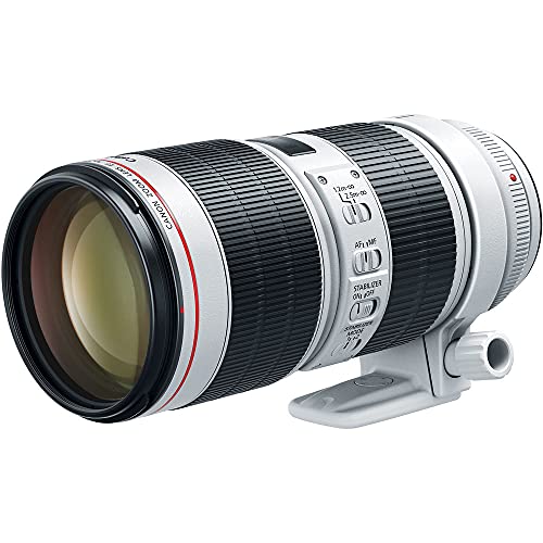 Canon EF 70-200mm f/2.8L is III USM Lens (3044C002) + Filter Kit + Cap Keeper + Cleaning Kit + More (Renewed)