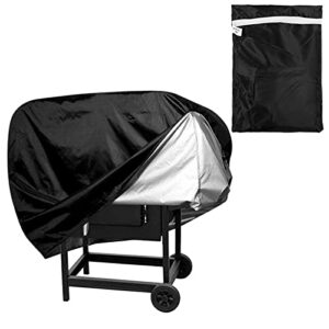 garden barbecue protector, rainproof 80x66x100cm waterproof bbq cover with 1 x storage bag for travel for outdoor for park