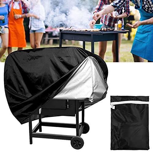 Garden Barbecue Protector, Rainproof 80x66x100cm Waterproof BBQ Cover with 1 X Storage Bag for Travel for Outdoor for Park