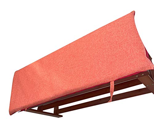 WanJing Indoor/Outdoor Bench Cushion with Tie,Patio Settee Seat Pad Soft Garden Wicker Loveseat Cushion 48 inch,Washable Replacement Mattress for Porch Swing/Fresco Bench/Dining Seat