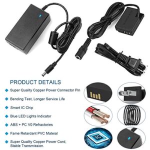 F1TP ACK-E18 AC Power Supply Adapter DR-E18 DC Coupler Kit for Canon EOS Rebel T6i T7i SL2 SL3 RP R10 T6s T8i 77D 200D 250D 750D 760D 800D 850D Cameras.