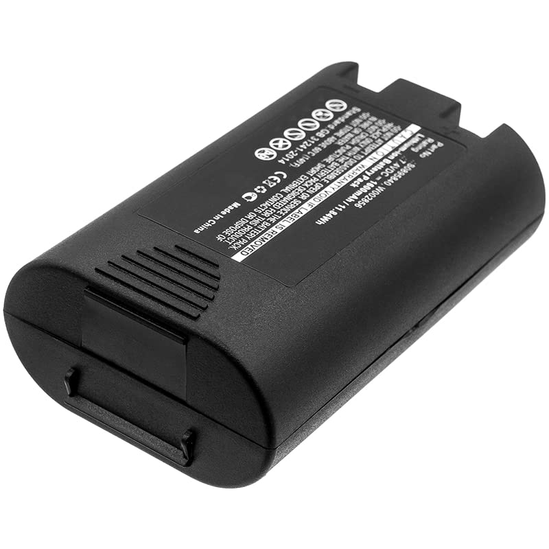 Replacement Battery for for DYMO LabelManager 360D Rhino 5200 Rhino 4200 LabelManager 420P, 1759398 S0895840 W002856, Li-ion 7.40V 1600mAh / 11.84Wh