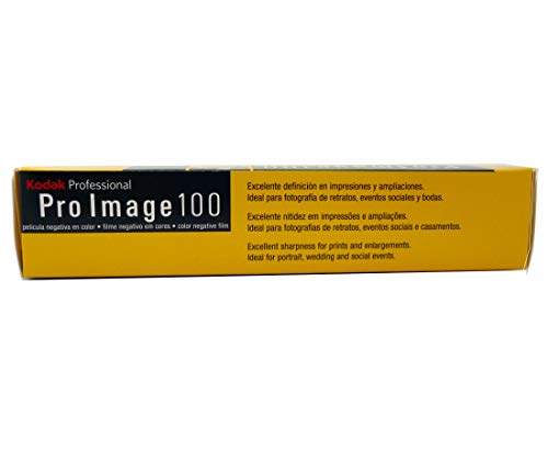 Kodak Pro Image 100 Professional ISO 160, 35mm, 36 Exposures, Color Negative Film (5 Roll perPack)