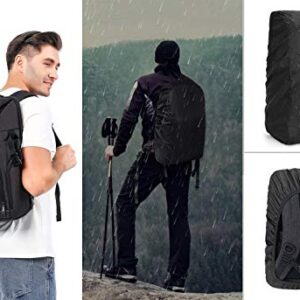 MOSISO Camera Backpack 17.3 inch, DSLR/SLR/Mirrorless Case Large Men/Women Photography Camera Bag with Laptop Compartment&Tripod Holder&Rain Cover Compatible with Canon/Nikon/Fuji/Laptop, Space Gray