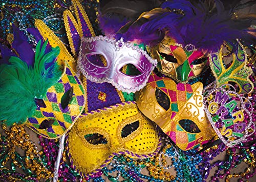 LTLYH 7X5ft Venetian Mardi Gras Backdrop Carnival Masquerade Photography Backgrounds Mask Colorful Backdrop Party Decoration Banner Studio Props 128…