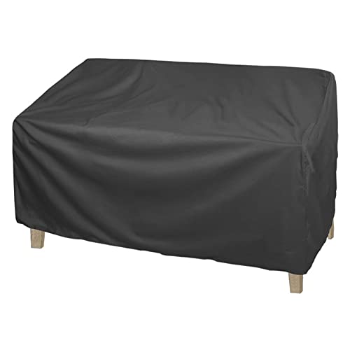 Outdoor Sofa Covers Waterproof Patio Furniture Covers Heavy Duty 600D Polyester UV Resistant Patio Cover with Air Vent and Handles (76"L x 32.5"D x 33"H)