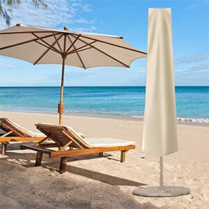 intent_Side Premium Patio Umbrella Cover Outdoor Waterproof With Zip Oxford Fabric, Market Parasol Covers For 9ft To 12ft Garden Outdoor, without Push Rod